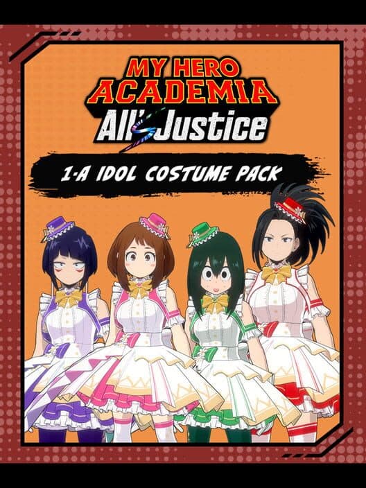 Обложка My Hero Academia All's Justice: 1-A Idol Costume Pack