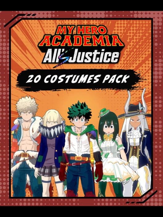 Обложка My Hero Academia All's Justice: 20 Costumes Pack
