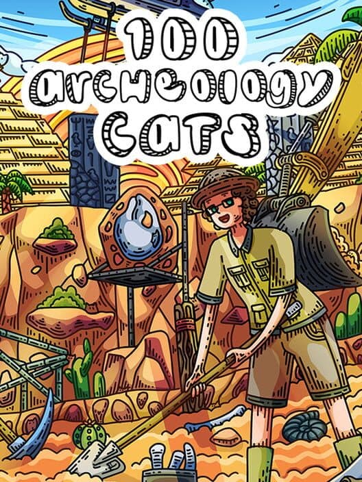 Обложка 100 Archeology Cats