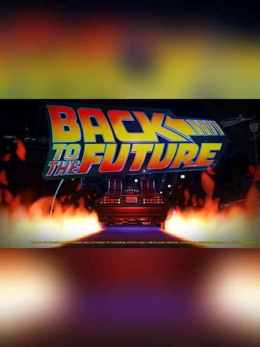 Обложка Planet Coaster: Back to the Future Time Machine Construction Kit