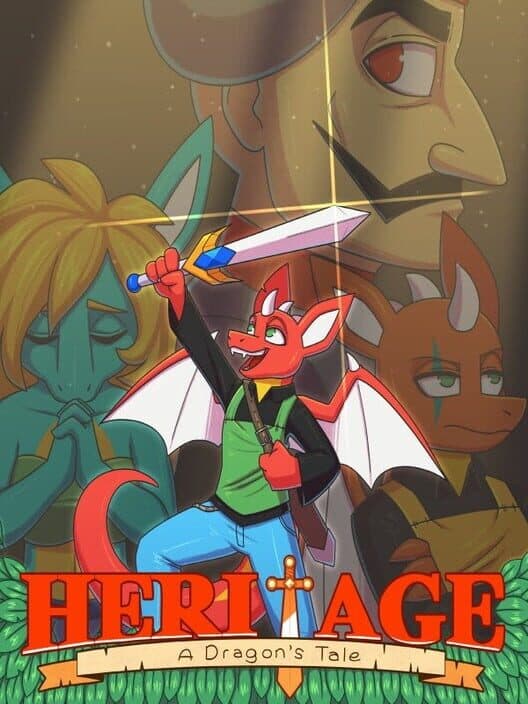 Обложка Heritage: A Dragon's Tale