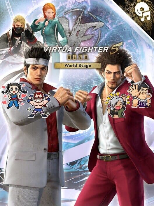 Обложка Virtua Fighter 5 R.E.V.O. World Stage: Yakuza Series Collaboration Pack