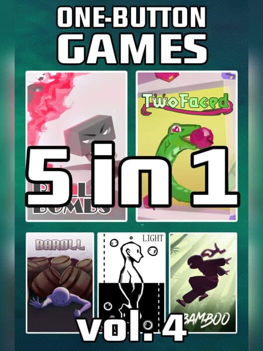 Обложка One Button Games 5-in-1 Vol. 4
