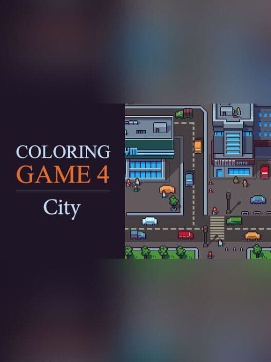 Обложка Coloring Game 4: City