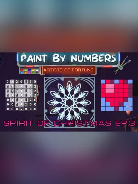 Обложка Artists of Fortune: Paint by Numbers! - Spirit of Christmas Ep. 3