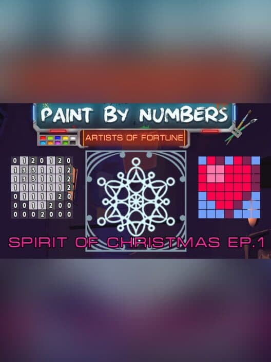 Обложка Artists of Fortune: Paint by Numbers! - Spirit of Christmas Ep. 1