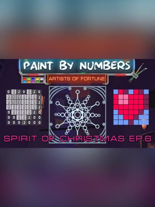 Обложка Artists of Fortune: Paint by Numbers! - Spirit of Christmas Ep. 6