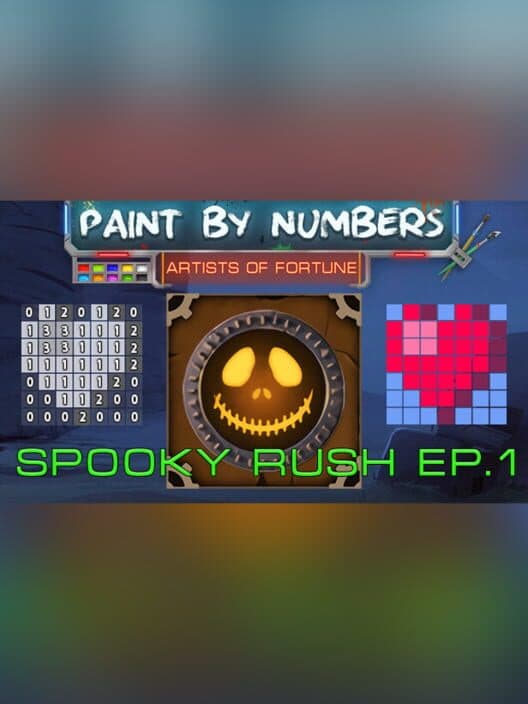 Обложка Artists of Fortune: Paint by Numbers! - Spooky Rush Ep. 1