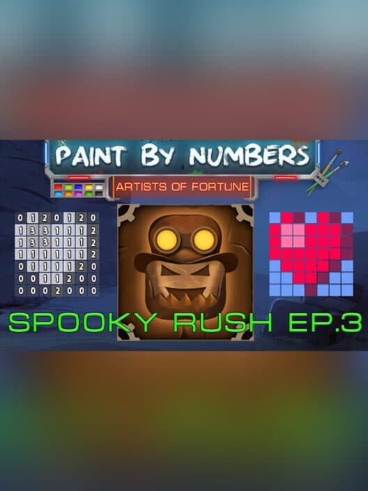 Обложка Artists of Fortune: Paint by Numbers! - Spooky Rush Ep. 3