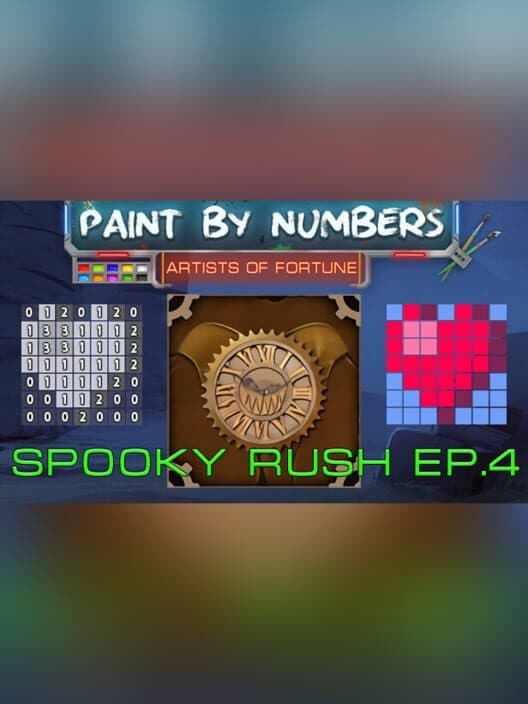 Обложка Artists of Fortune: Paint by Numbers! - Spooky Rush Ep. 4