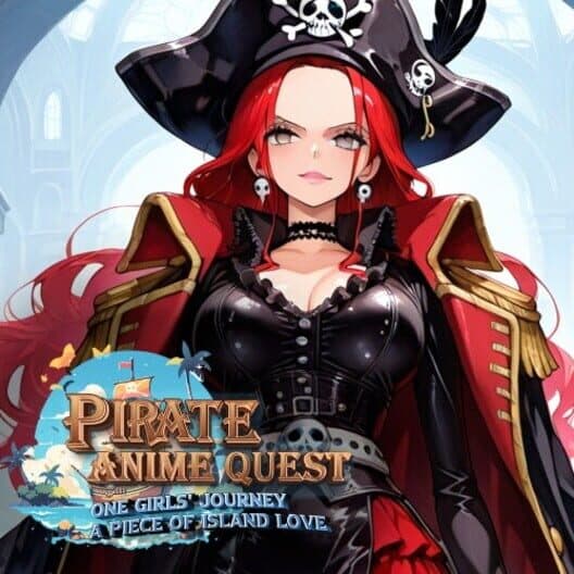 Обложка Pirate Anime Quest: One Girls' Journey, A Piece of Island Love