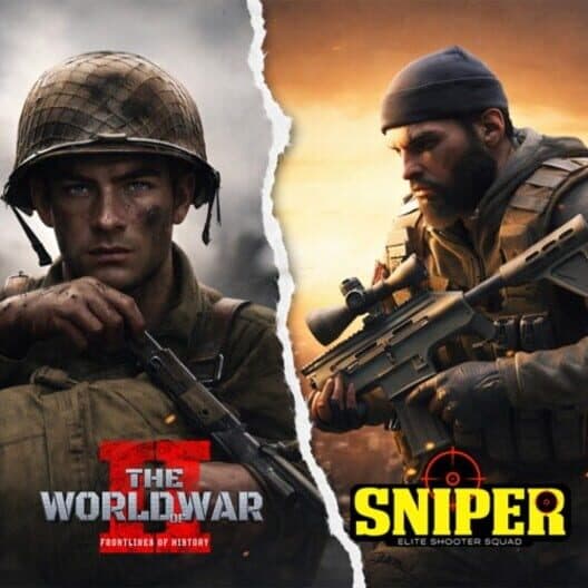 Обложка Sniper: Elite Shooter Squad & The World of War II: Frontlines of History
