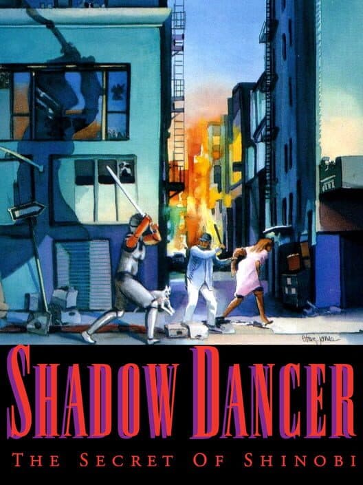 Обложка Shadow Dancer: The Secret of Shinobi