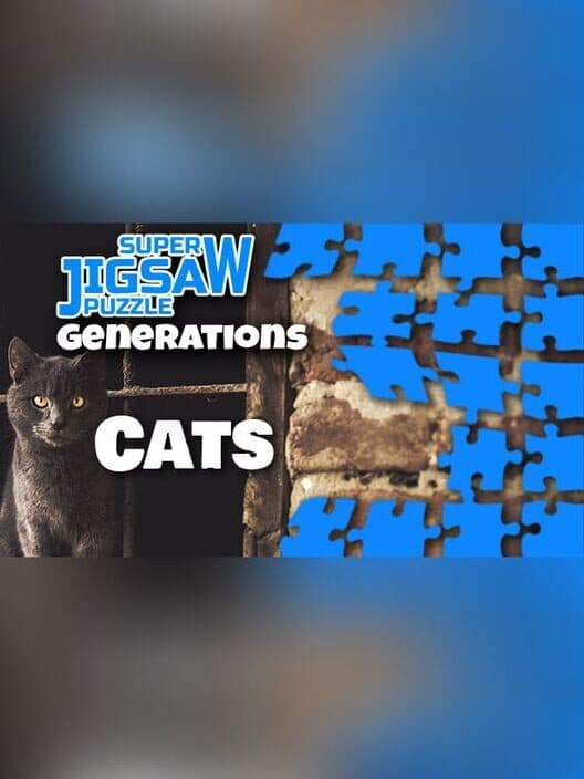Обложка Super Jigsaw Puzzle: Generations - Cats Puzzles