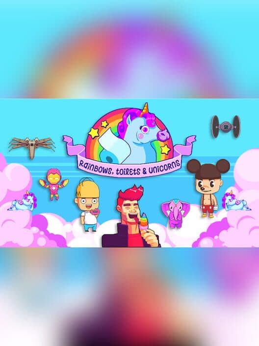 Обложка Rainbows, Toilets & Unicorns: Entertainment Corp.