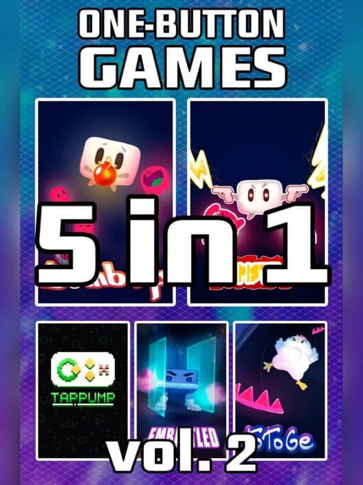Обложка One Button Games 5-in-1 Vol. 2