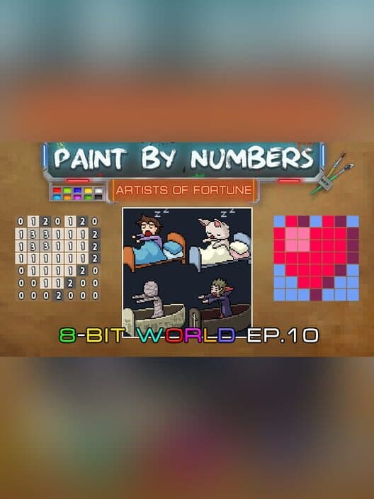 Обложка Paint By Numbers: 8-Bit World Ep. 10