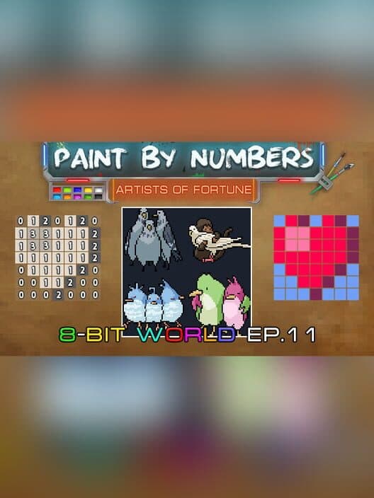 Обложка Paint By Numbers: 8-Bit World Ep. 11
