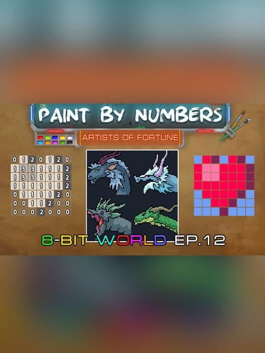 Обложка Paint By Numbers: 8-Bit World Ep. 12
