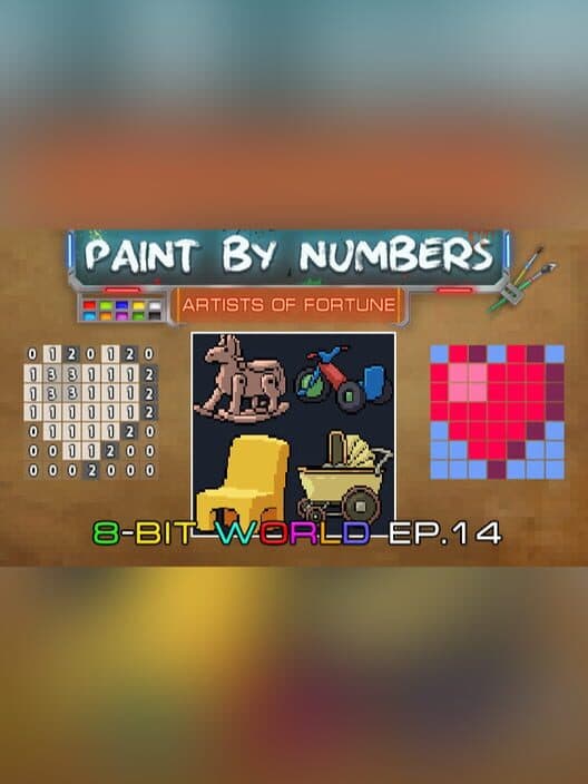 Обложка Paint By Numbers: 8-Bit World Ep. 14