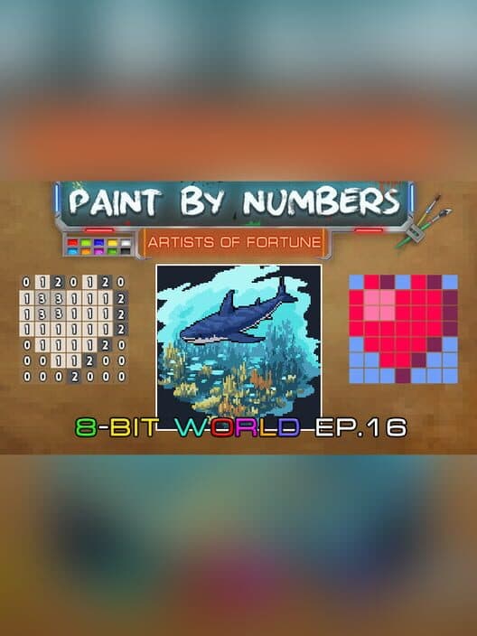 Обложка Paint By Numbers: 8-Bit World Ep. 16
