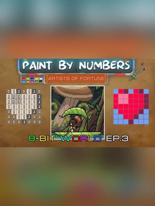 Обложка Paint By Numbers: 8-Bit World Ep. 3
