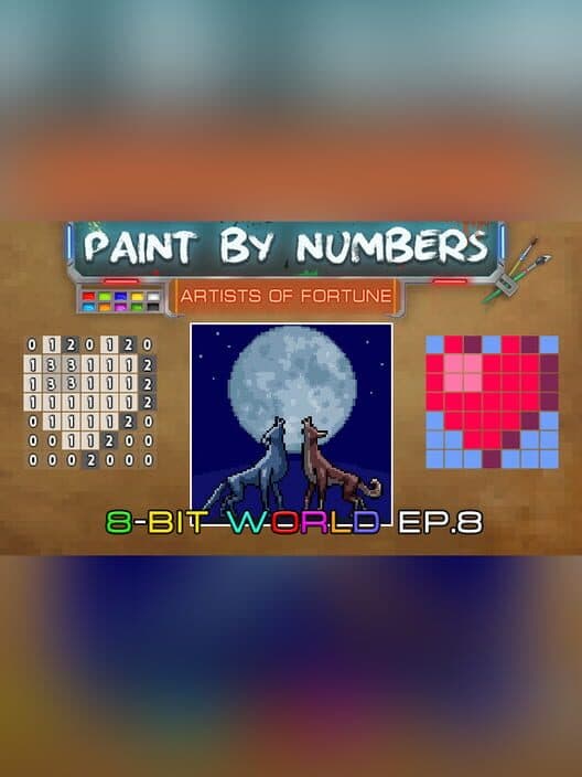 Обложка Paint By Numbers: 8-Bit World Ep. 8