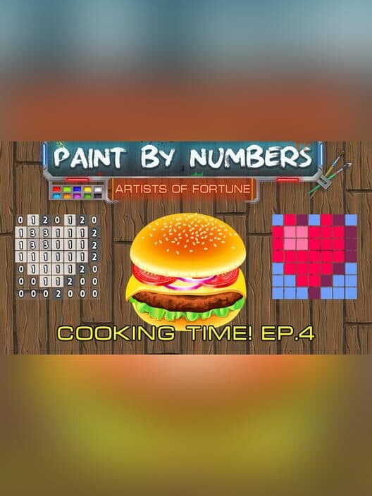 Обложка Paint By Numbers: Cooking Time! Ep. 4