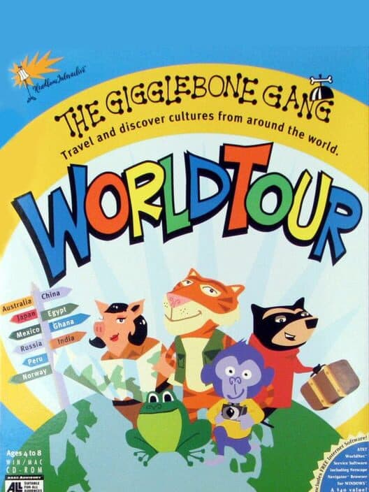 Обложка The Gigglebone Gang: World Tour