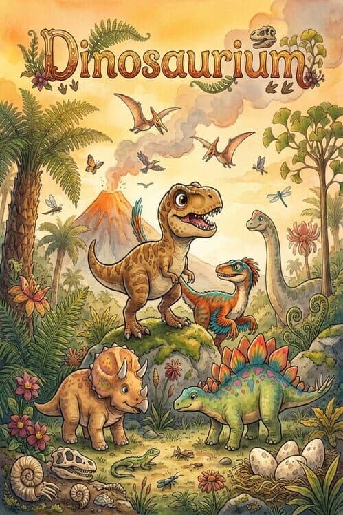 Обложка Dinosaurium
