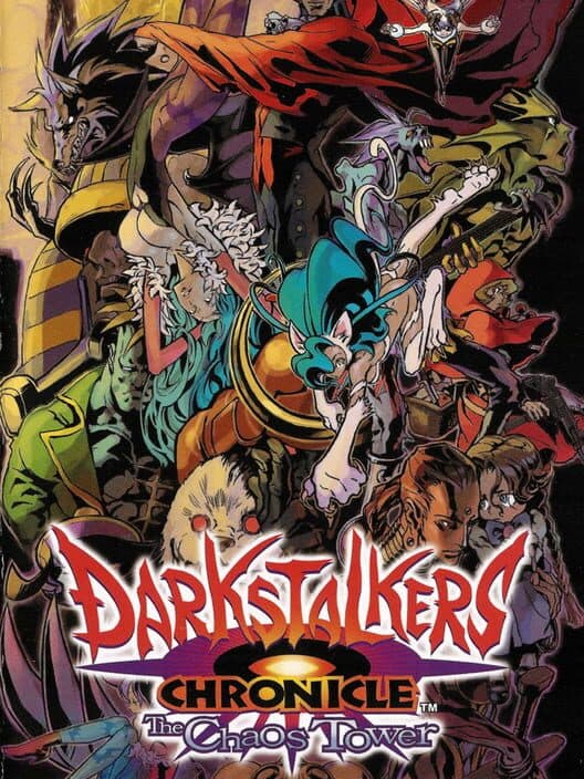 Обложка Darkstalkers Chronicle: The Chaos Tower