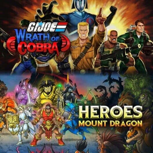 Обложка Heroes of Mount Dragon x G.I. Joe: Wrath of Cobra