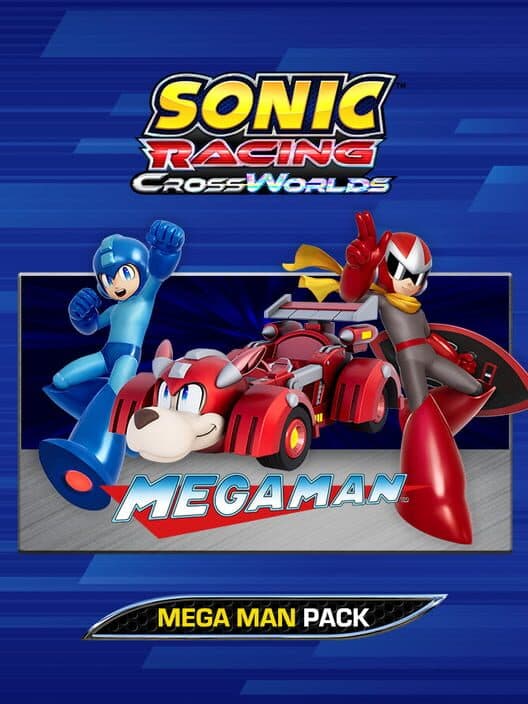 Обложка Sonic Racing: CrossWorlds - Mega Man Pack