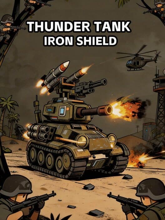 Обложка Thunder Tank: Iron Shield