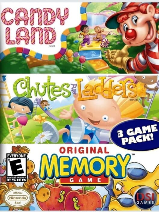 Обложка Candy Land / Chutes & Ladders / Original Memory Game