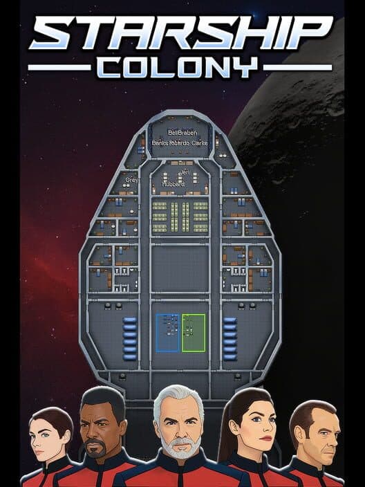 Обложка Starship Colony