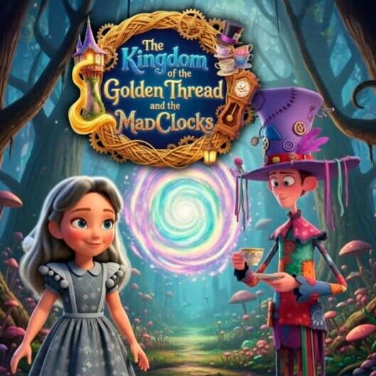 Обложка The Kingdom of the Golden Thread and the MadClocks