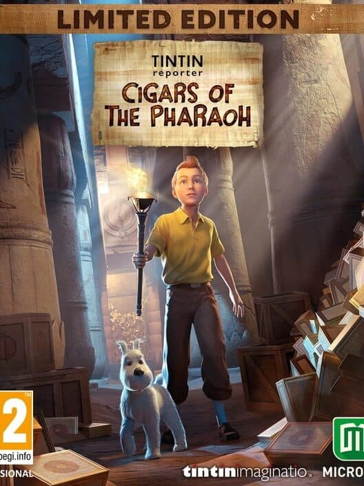 Обложка Tintin Reporter: Cigars of the Pharaoh - Limited Edition
