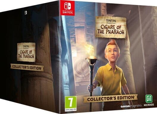Обложка Tintin Reporter: Cigars of the Pharaoh - Collector's Edition