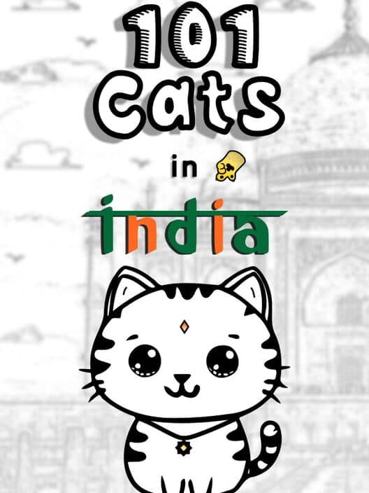 Обложка 101 Cats in India