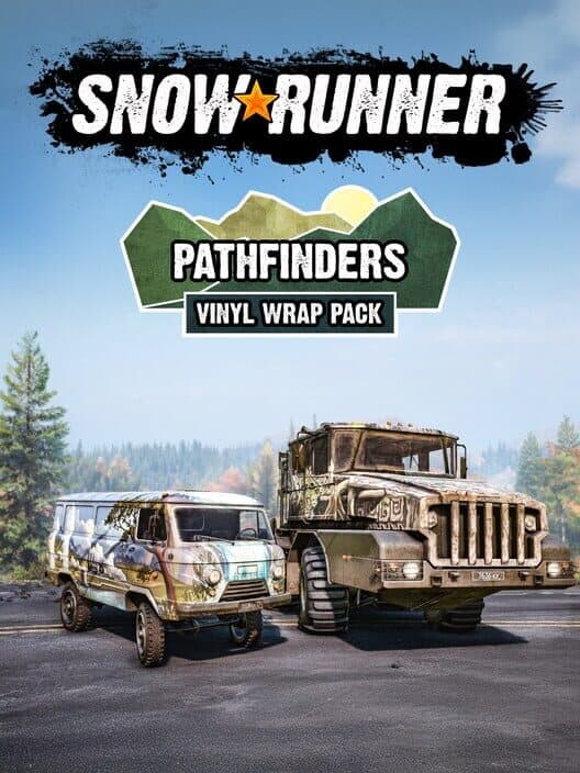Обложка SnowRunner: Pathfinders Vinyl Wrap Pack