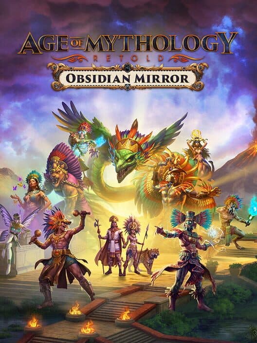Обложка Age of Mythology: Retold - Obsidian Mirror