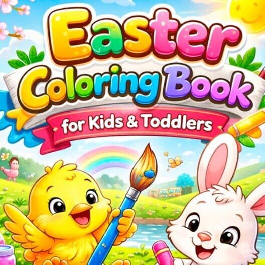 Обложка Easter Coloring Book for Kids & Toddlers