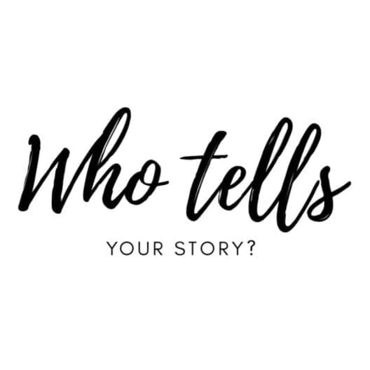 Обложка Who tells your story
