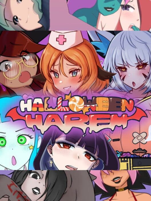 Обложка Halloween Harem