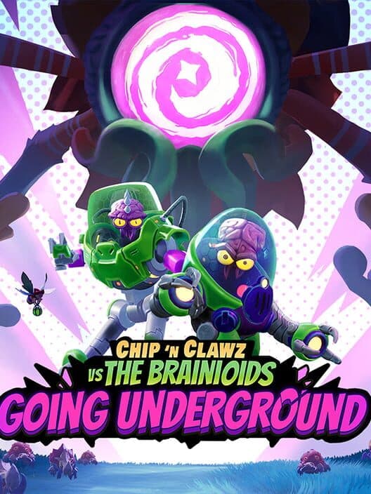 Обложка Chip 'n Clawz vs. The Brainioids: Going Underground