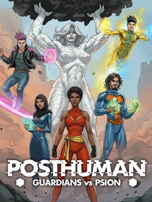 Обложка Posthuman: Guardians vs Psion