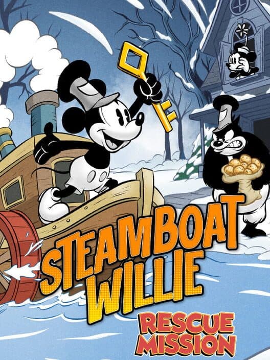 Обложка Steamboat Willie Rescue Mission
