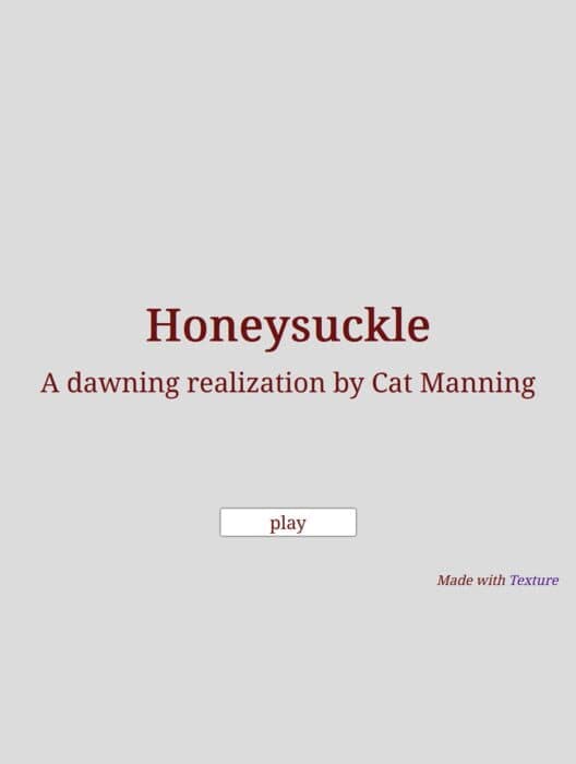 Обложка Honeysuckle