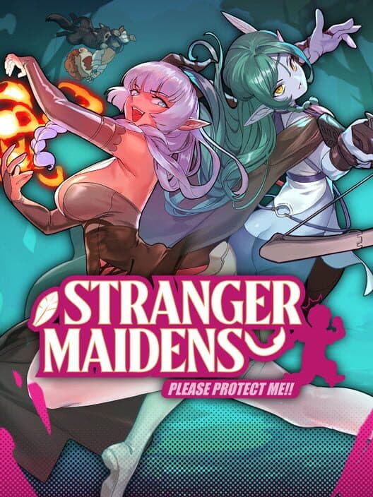 Обложка Stranger Maidens Please Protect Me!